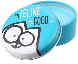 Blaubeere- Geschmack, Motiv "I'm Feline Good "