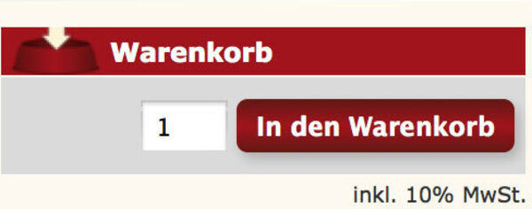 Artikel zum Warenkorb hinzufügen