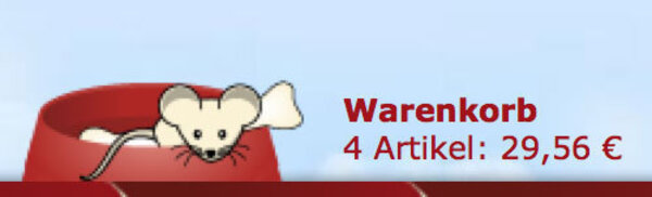 4 Artikel im Warenkorb